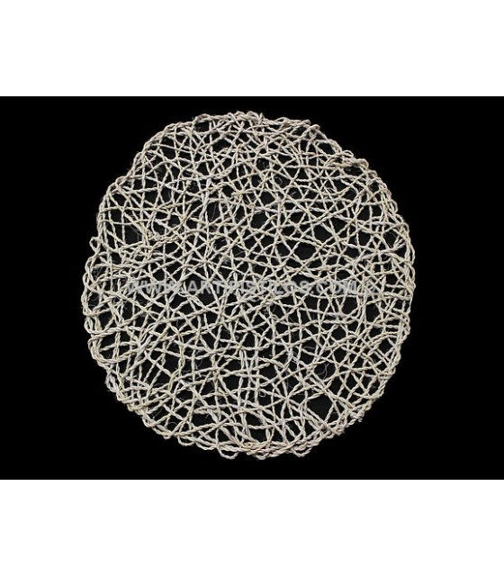 Base Abaca Ficelle Lila 35 Cms. Diamètre - Base Abaca - corde
