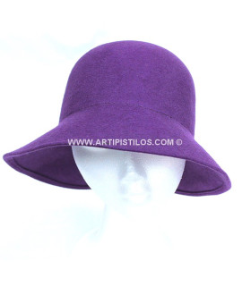 CHAPEAU FEMME FEUTRE IMPÉRMEABLE - INDÉFORMABLE