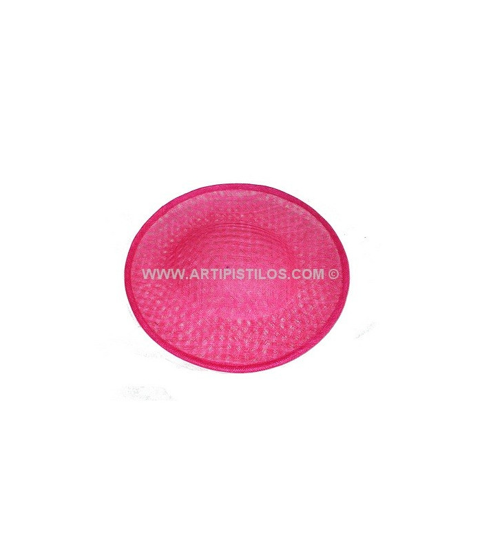 BASE CHAPEAU EN SINAMAY GRILLAGE
