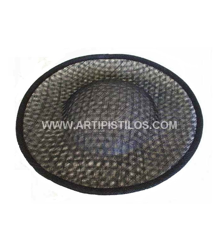 BASE CHAPEAU EN SINAMAY GRILLAGE