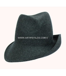Chapeau feutre femme taille M pétrole