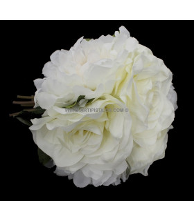 BOUQUET DE ROSES ET DE PIVOINES