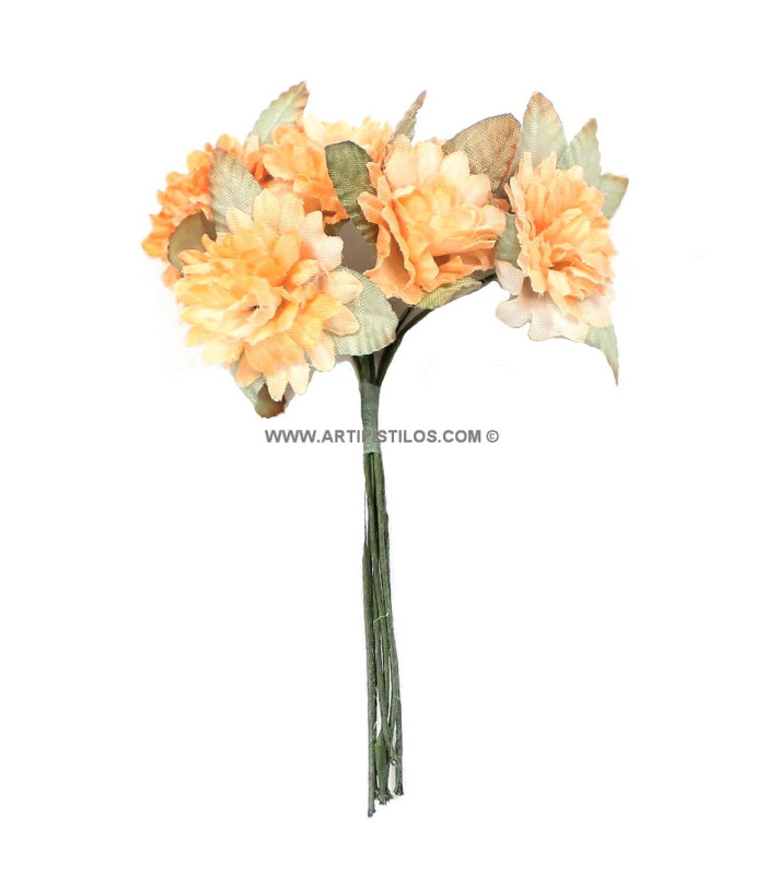 FLEUR ZINNIA BOUQUET 6 UNITÉS