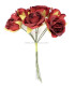 BOUQUET DE 6 FLEURS EN TISSU