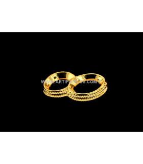 ALLIANCES EN PLASTIQUE 2,5 X 1 CMS.