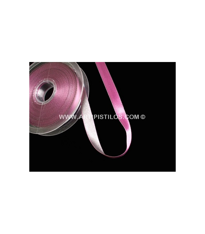 RUBAN EN SATIN BICOLORE