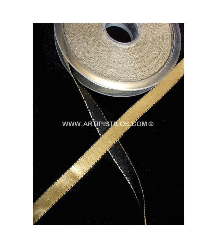 RUBAN EN SATIN BICOLORE