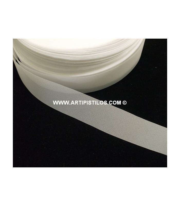 RUBAN BIAIS ORGANZA 4 CMS.