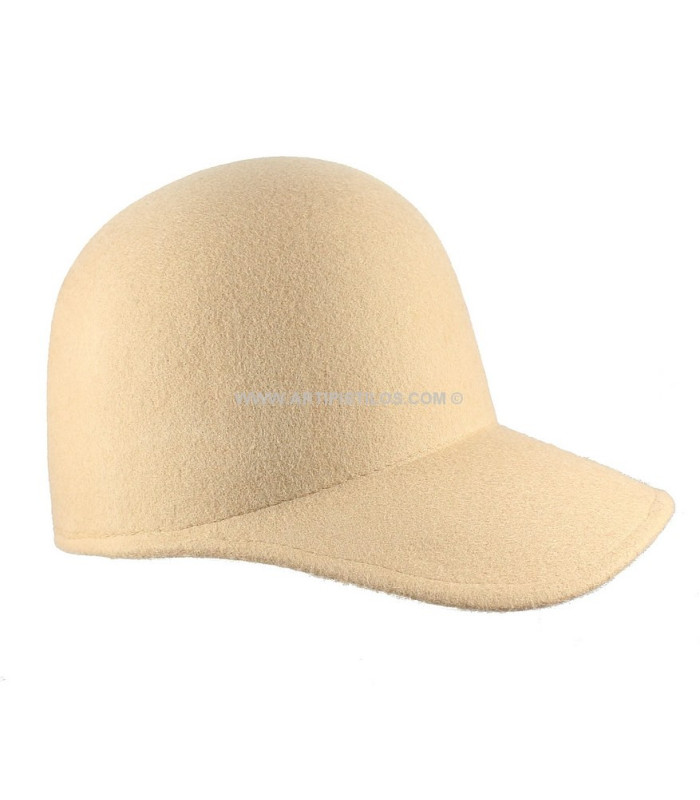 CASQUETTE DE FEUTRE POUR FEMME