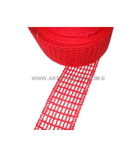 RUBAN CROCHET EN COTTON 4,5 CMS.