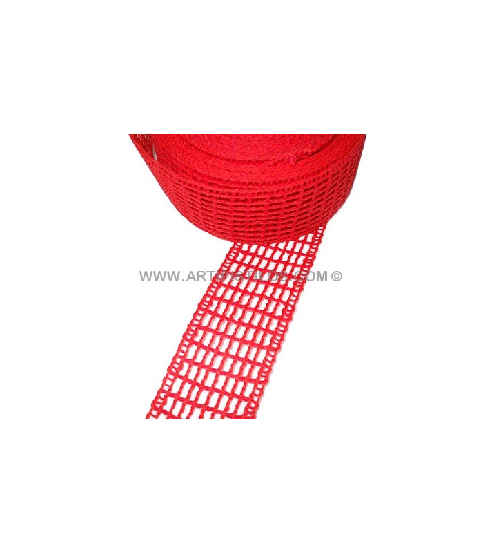 RUBAN CROCHET EN COTTON 4,5 CMS.