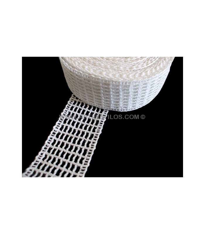 RUBAN CROCHET EN COTTON 4,5 CMS.