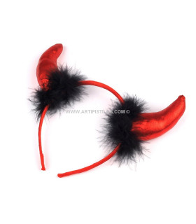 Carnaval bandeau avec cornes