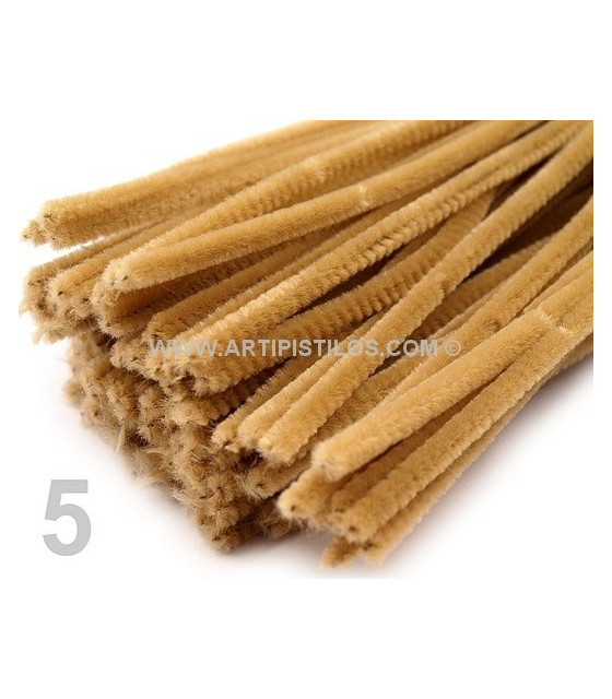 Chenille Flexicrea 30 Cms. X 5 Mm. Almond - Chenille Pour Voile
