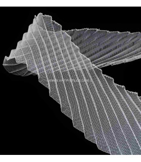 CRIN PLISSE DIAGONALE 11 X 60 CMS.