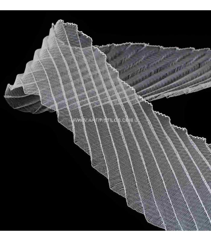 CRIN PLISSE DIAGONALE 11 X 60 CMS.