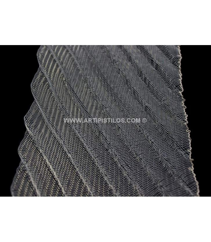 CRIN PLISSE DIAGONALE 11 X 60 CMS.