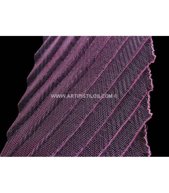 CRIN PLISSE DIAGONALE 11 X 60 CMS.