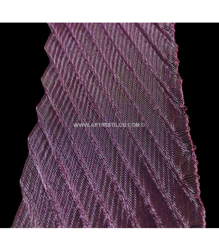 CRIN PLISSE DIAGONALE 11 X 60 CMS.