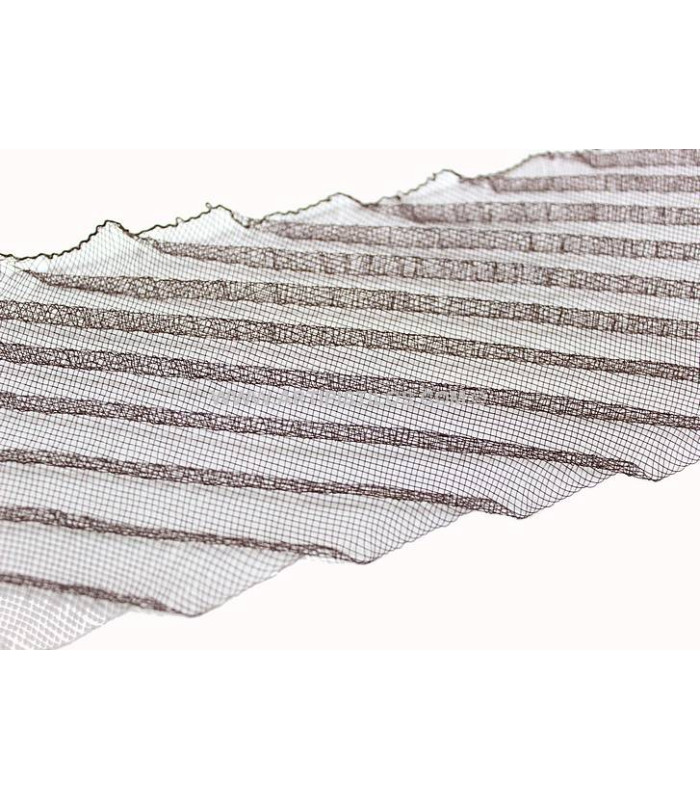 CRIN PLISSE DIAGONALE 11 X 60 CMS.