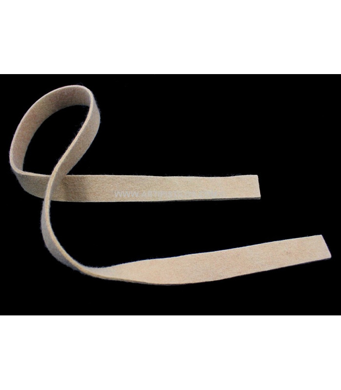 BANDE DE FEUTRE POUR DÉCORER CHAPEAUX 75 X 2 CMS