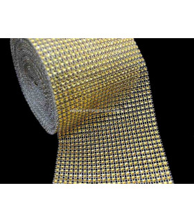 BANDE DE STRASS EN PLASTIQUE