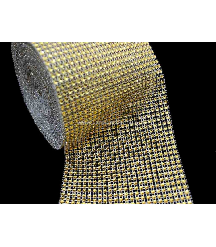 BANDE DE STRASS EN PLASTIQUE