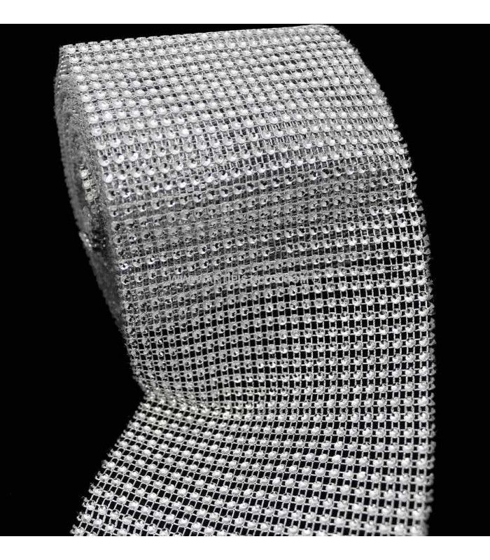 BANDE DE STRASS EN PLASTIQUE