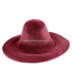 Capeline velours sur les deux côtés