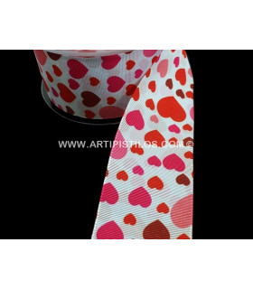 RUBAN IMPRIMÉ 48 MM.- GROS GRAIN