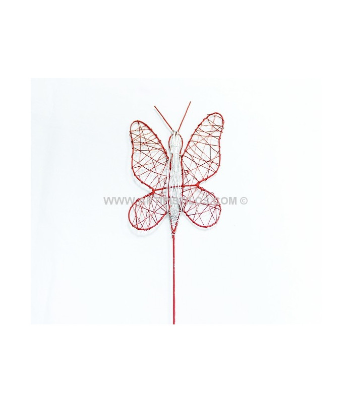 PAPILLON MÉTALLIQUE DÉCORATIF