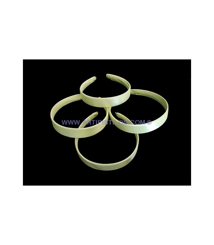 SERRE-TÊTE EN SATIN 12 MM.
