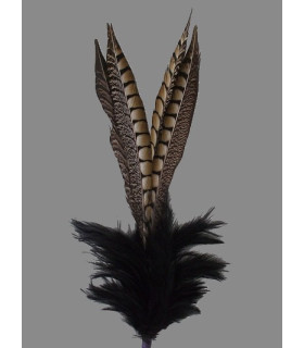 MONTAGE DE PLUMES FAISAN-COQ