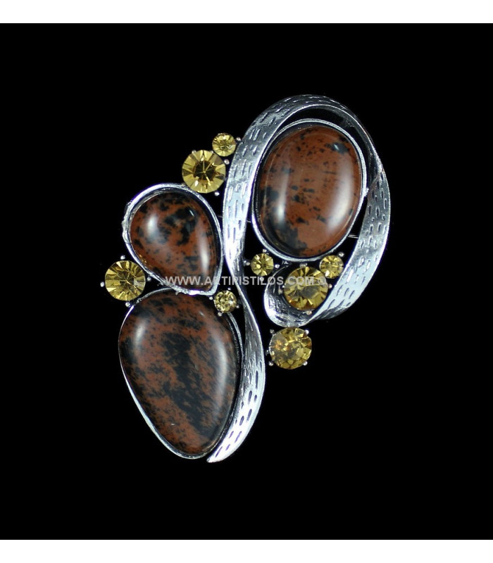 BROCHE DÉCORATIF 6 X 4 CMS