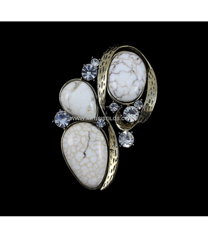 BROCHE DÉCORATIF 6 X 4 CMS