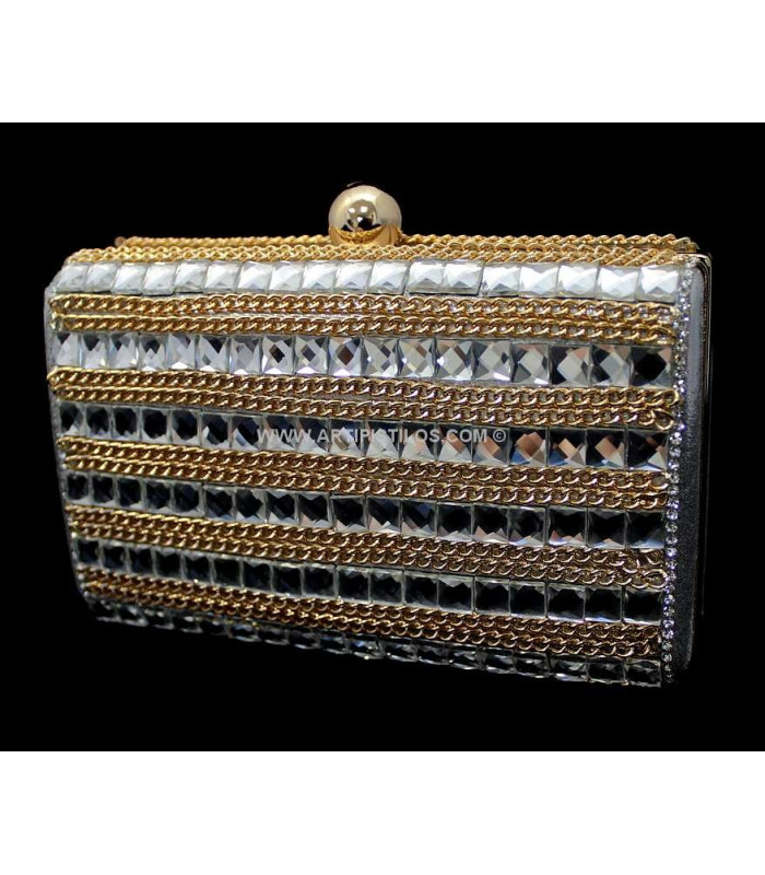 SAC À MAIN AVEC STRASS