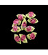 ROSE GRANDE EN SATIN