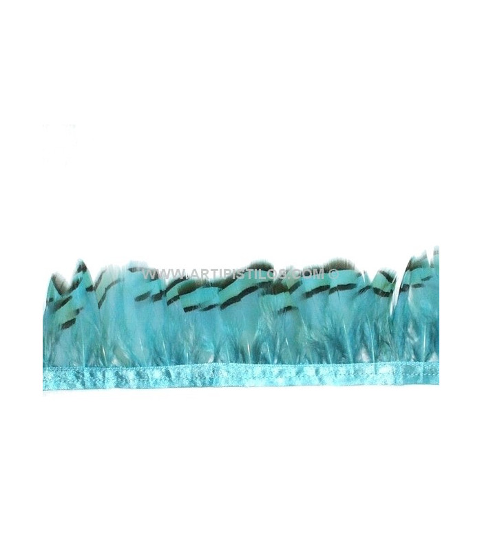 RUBAN PLUMES DE PERDRIX 10 CMS.