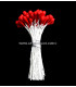 BOUQUET 90 PISTILS 5 MM. MAT TIGE FIL DE FER