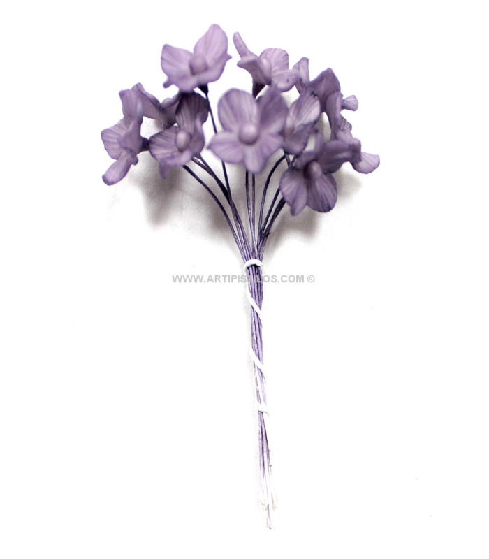 FLEUR EN PORCELAINE AVEC 4 PÉTALES