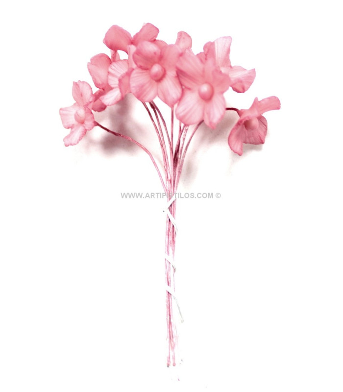 FLEUR EN PORCELAINE AVEC 4 PÉTALES