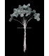 FLEUR EN PORCELAINE AVEC 4 PÉTALES