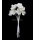 FLEUR EN PORCELAINE AVEC 4 PÉTALES
