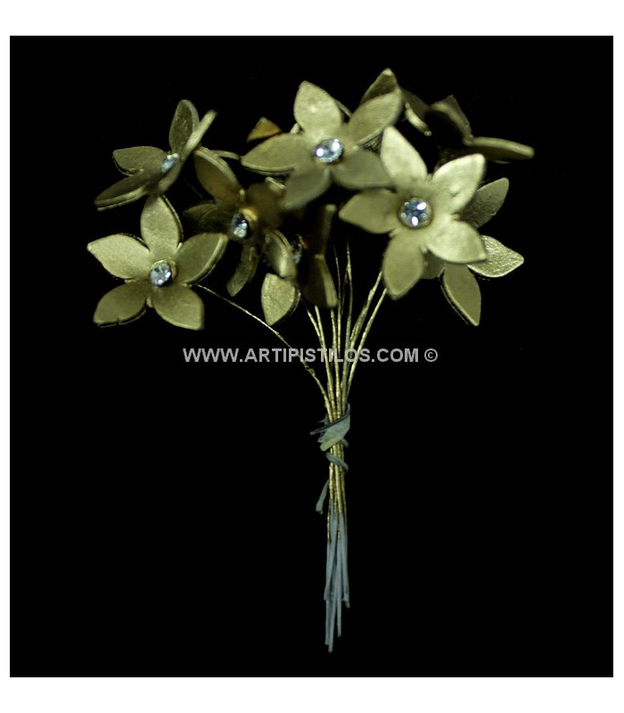 FLEUR EN PORCELAINE "JASMIN"