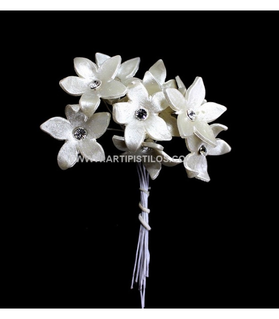 Fleur En Porcelaine "jasmin" Perla - Fleurs En Porcelaine