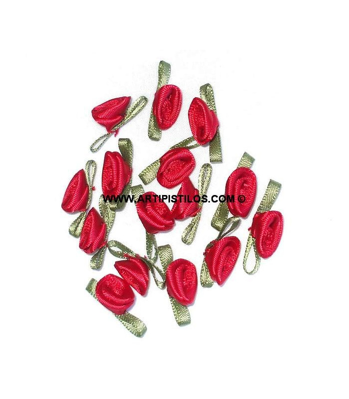 ROSE PETITE EN SATIN
