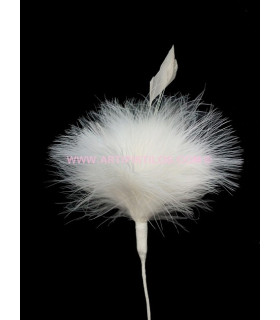 BOUQUET PLUMES MARABU/ANTENNE DE COQ