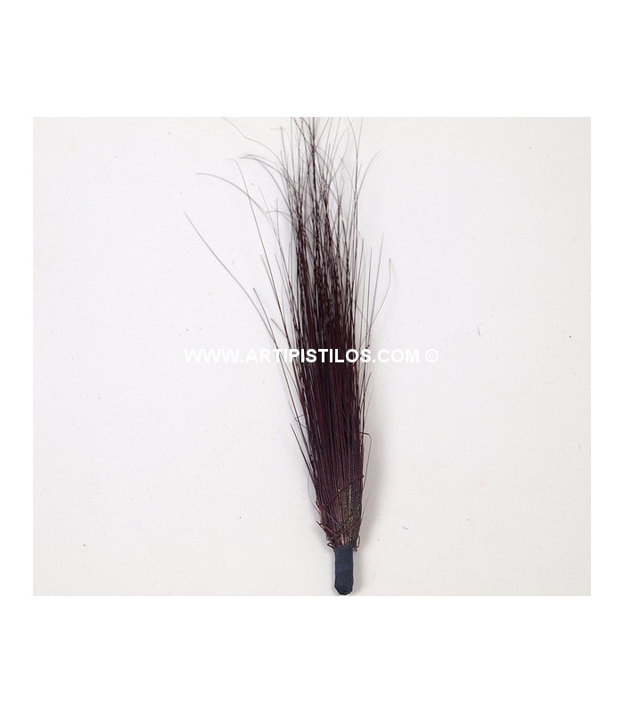 BOUQUET PLUMES PAON BRÛLÉ