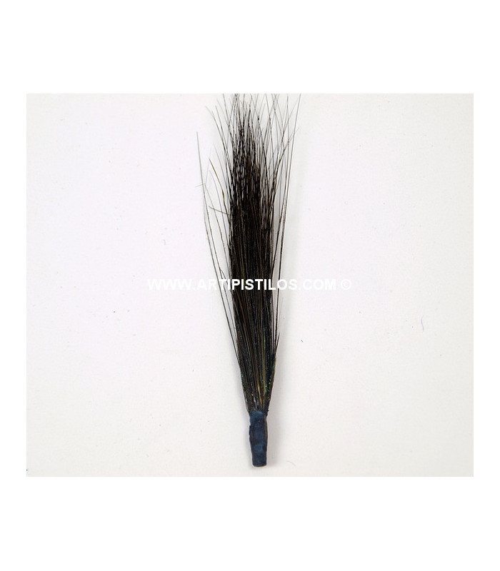 BOUQUET PLUMES PAON BRÛLÉ