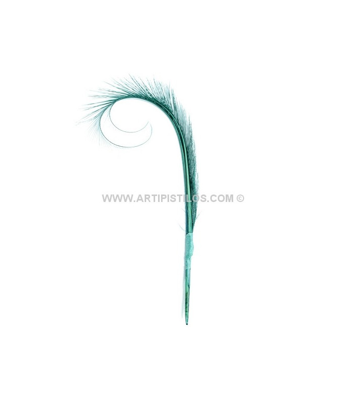 LOT DE 2 PLUMES DE FAISAN BRÛLÉ